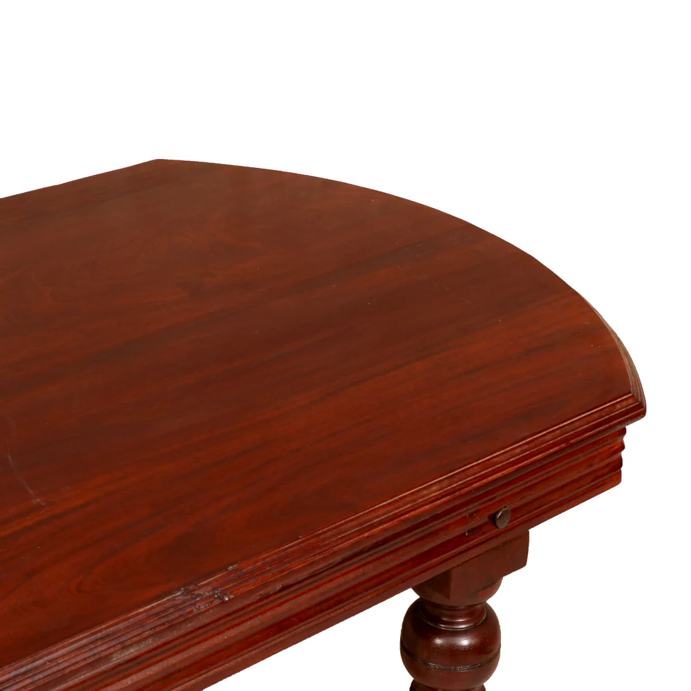 Heritage Acacia Wood 4-Seater Dining Set – Walnut Classic - Image 5